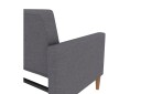 Sovesofa Lilly Lys grå Lin   Lys grå Lin