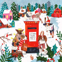 Christmas post Plakat Plakat / 30x30cm