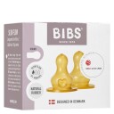 BIBS Flaskesmokk Lateks 2-pakning Slow Flow