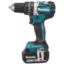 Makita Kompakt Slagbormaskin m/batterier 3 x 18 Volt/5,0 Ah