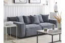Lahall 3 seters Sofa   Mørkegrå