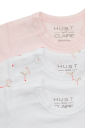 Hust And Claire Bati Body 3 Pack Rose Morn (68 / 6 mnd)