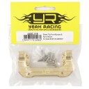 Yeah Racing 018 Brass 77g Front Bumper & Servo Mount Short Link