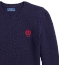 Ralph Lauren Polo Genser Ull Klassikere ll M ørkenblå Polo 8 10 år 128 140 Genser