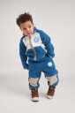 Reima Moomin Kramgo fleecejakke til barn   blue ocean (122)   122