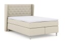 Select No 3 Komplett Sengepakke 140x200 Fast/Medium   Beige/Metallben