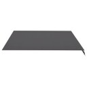 vidaXL Erstatningsduk for markise antrasitt 4x3,5 m