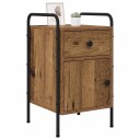 vidaXL Nattbordskap 2 stk. Gammelt tre 35 x 36,5 x 61 cm