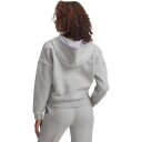 Under Armour Rival Piped Half Zip Hettegenser Dame Grå M