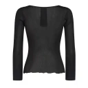 Saint Laurent Dame Strikkevarer Svart L,