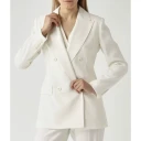 Max Mara Studio Dame Jakker Hvit 2XL,