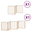 Vidaxl Hundeport Sammenleggbar 9 Paneler 450 cm Poppeltre