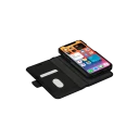 Dbramante1928 Lynge Lær Flip-deksel for iPhone 12 Mini - Magnetlås, Svart