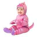 Rosa Dinosaur Baby Kostyme - Small