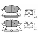 Bremseklosser MEYLE 025 228 5216