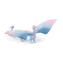 Schleich Bayala Krystall-drage 70833 med bevegelige vinger - Plastfigur