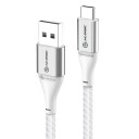 ALOGIC Super Ultra USB-C til USB oplader kabel, Lengde 1,5 meter, Farge Sølv