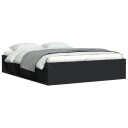 vidaXL Sengeramme svart 150x200 cm 8721012158238