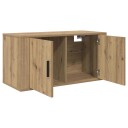  Vegghengt TV hylle artisan eik 80 x 34.5 x 40 cm Konstruert tre