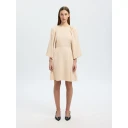 Selected Femme Dame Kjoler Beige L,