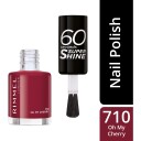 Rimmel 60 Seconds Nail Polish 710 Oh My Cherry