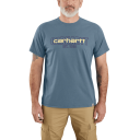 Carhartt Force kortermet logo grafisk T skjorte Herre Thundercloud XL