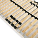 vidaXL Spilebaser 2 stk med 28 lameller 7 soner 80x200 cm