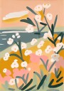 Petals by the Shore Poster Plakat / 100x150cm