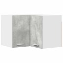  Hengende skap Riga Betonggrå og hvit 57 x 57 x 40 cm