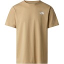 The North Face M Evolution Box Nse Regular Short Sleeve Beige XL