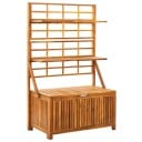  Oppbevaringsboks med espalier 99x55x160 cm heltre akasie