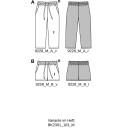 Burda 9228 - Bukse & Shorts EUR: 104-146, US: 4-11