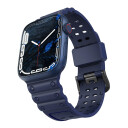 Hurtel Triple Protection Reim for Apple Watch 38/40/41mm Marineblå