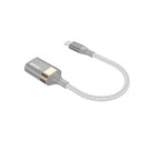 BWOO USB-adapter Lightning til USB-A 18 cm
