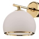 Euluna Mina vegglampe, messing