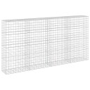 vidaXL Gabion med 5 mm tråd og 10x10 cm mesh 400x50x200 cm