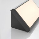 Lindby Utendørs LED-vegglampe Abby med sensor