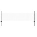 vidaXL Sekskantet gjerde med post 100 x 0,5 m PVC belagt stål Grå Mesh