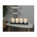 STAR TRADING 064-60 MAY LED-STEARINLYS 4 STK HVIT 064-60