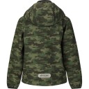ZigZag Onetwo Printed Softshell Jakke Barn Olivengrønn 152