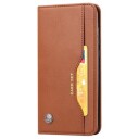 Card Set Series Samsung Galaxy S21 FE 5G Lommebok-deksel Brun