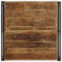  Salongbord 100x100x35 cm grovt heltre mangotre