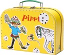 Pippi Langstrømpe Koffert 25 cm Gul
