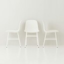 Normann Copenhagen Form Stol Hvit/Stål