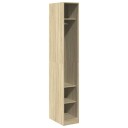  Garderobe sonoma eik 30x50x200 cm konstruert tre