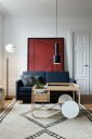 A808 Gulvlampe Hvit