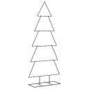  Juletre til dekorasjon metall svart 150 cm