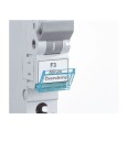 Hager MCN132 Miniatyrbryter 1 polet 6 kA C karakteristikk 32A Stikkontakter & kabler