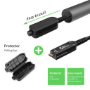 MicroConnect HDMI-kabel 40m med Ethernet - Aktiv Optisk Hybridkabel - Svart - Støtte for 4K 60Hz og Dolby Audio