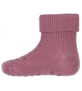 Minymo Baby Rib Sock W. Abs (2-Pack) Pink 15\18